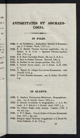 289-296, Antiquitates et Archaeologia
