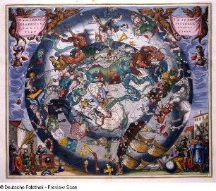 Haemisphaerium Scenographicum Australe Coeli Stellati et Terrae, Abbildung 28