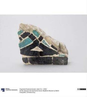 Fragment (Fayencemosaik)