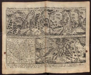Aigentliche Delineation Des Treffens zwischen Hertzog Christian von Braunschweig und General Tilly Im Stifft Münster.