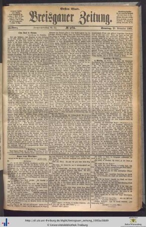 25.11.1900 (Erstes Blatt)