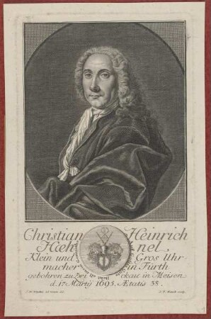 Bildnis des Christian Heinrich Haehnel