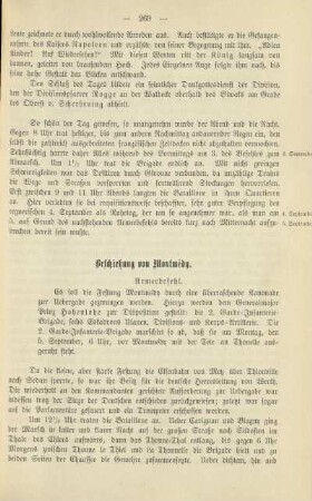 Beschließung von Montmédy