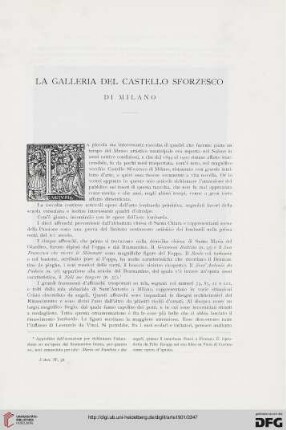 4: La galleria del Castello Sforzesco di Milano