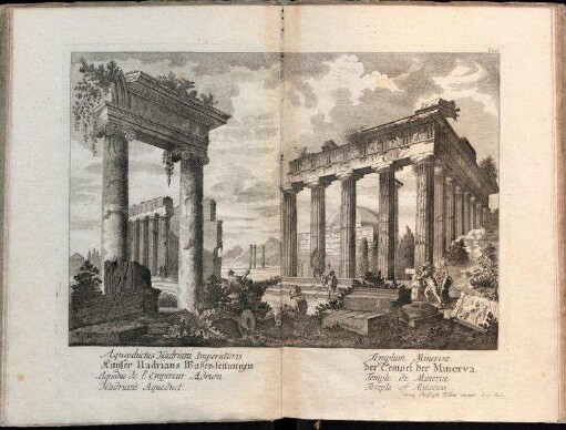 Pl: 3. Aquæductus Hadriani Imperatoris. [...]