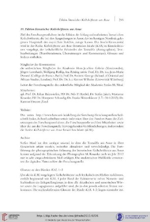 13. Edition literarischer Keilschrifttexte aus Assur