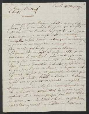 Brief an Breitkopf & Härtel : 26.03.1809