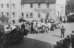 Festumzug anlässlich des Neubauerntreffen in Döbeln : Festumzug anlässlich des Neubauerntreffen