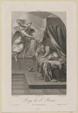 Bildnis des Heiligen Bruno (Brunos Traum)