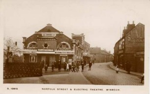 Norfolk Street & Electric Theatre. Wisbech