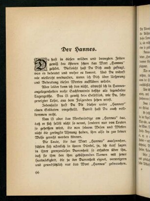 66-76, Du hast in diesen wilden und bewegten Zeiten ...