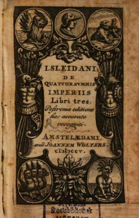 De quatuor summis imperiis : libri tres