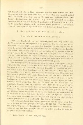3. Het gebied der Tominische talen