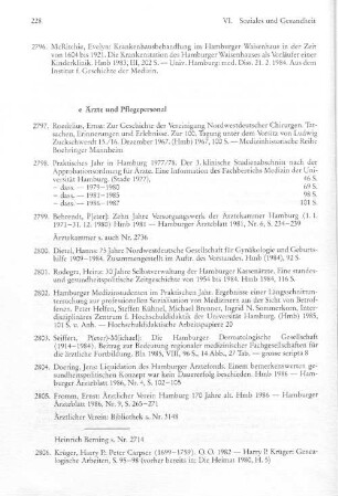 c Ärzte und Pflegepersonal