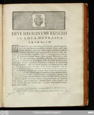 [Onomasticon Urbium Et Locorum Sacrae Scripturae]
