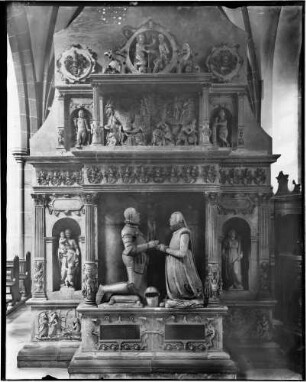 Tauberbischofsheim Stadtkirche Sankt Martin Hochaltar