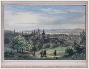 Totalansicht von Teplitz - Vue générale de Teplitz