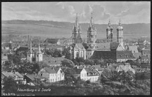 Naumburg. Blick auf Naumburg