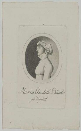 Bildnis der Maria Elisabeth Bäumler