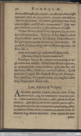 Leo, Asinus & Vulpes