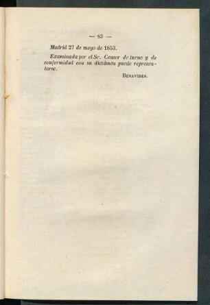 [Nota del censor de teatros]