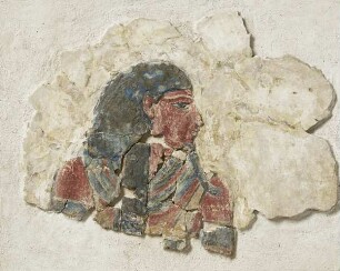 Wandmalereifragement aus dem Grab von Pharao Sethi I.