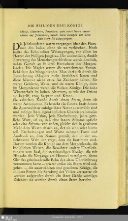 Die Heiligen Drei Könige
