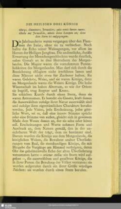 Die Heiligen Drei Könige