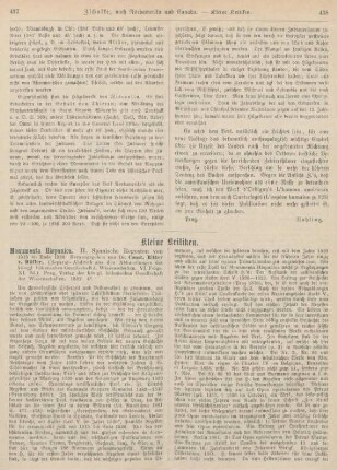 437-442 Kleine Kritiken