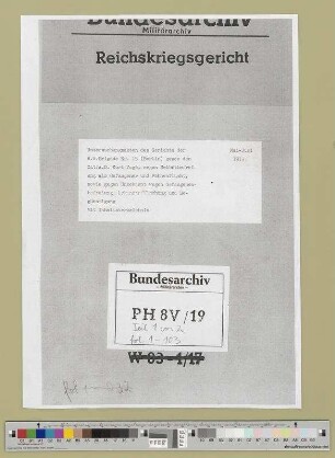 Ermittlungen gegen Oberlt. a.D. Kurt Vogel wegen Selbstbefreiung als Gefangener und Fahnenflucht, Urkundenfälschung und Begünstigung: Bd. 1