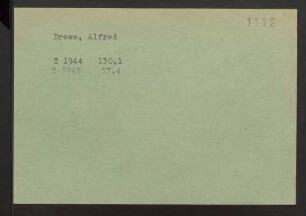 Drews, Alfred
