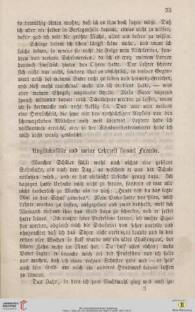 Unglücksfälle und meine Lehrzeit sammt Fremde