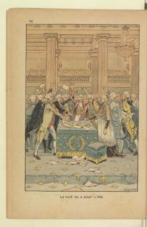La nuit du 4 aout (1789)