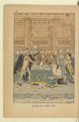 La nuit du 4 aout (1789)