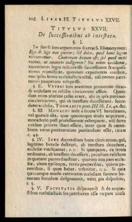 Titulus XXVII. De successionibus ab intestato.