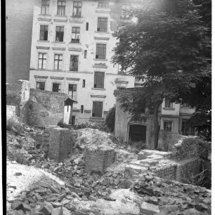 Negativ: Trümmer, Siegfriedstraße 2, 1953