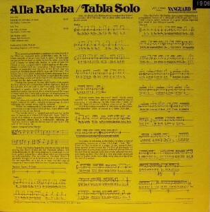 Tabla Solo. Alla Rakha