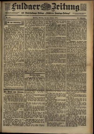 Ausgabe vom Montag, den 22. Oktober 1900.