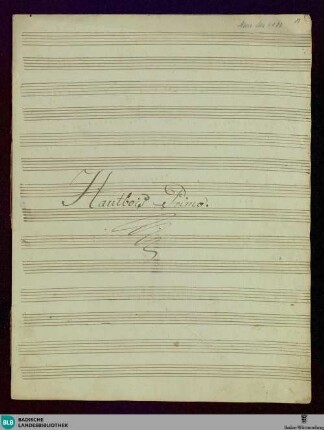 Partitas - Don Mus.Ms. 1161 : winds; E|b; PadK 4.20
