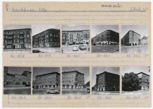 Straßenansichten. Berlin, Lichtenberg, Frankfurter Allee/Hagenstraße