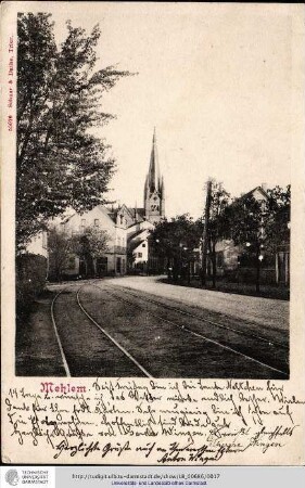 Postkarte vom 02.10.1902