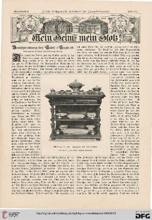 5: Ausschmückung der Tafel in England : von unserem Spezial-Korrespondenten