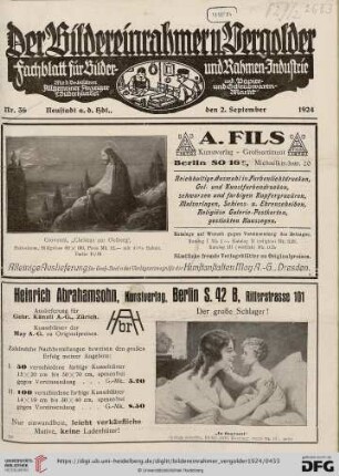 Nr. 36 (2. September 1924)