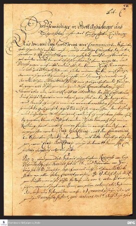 Brief von August Hermann Francke an Joachim Just Breithaupt.
