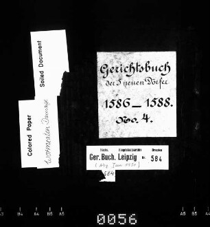 Gerichtshandelsbuch der fünf neuen Universitätsdörfer, Bd. 03