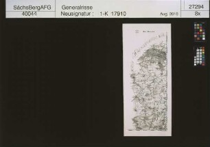 Topographischer Atlas des Königreichs Sachsen (Oberreitscher Atlas 1819-1860, Umdruckausgabe); Markranstädt