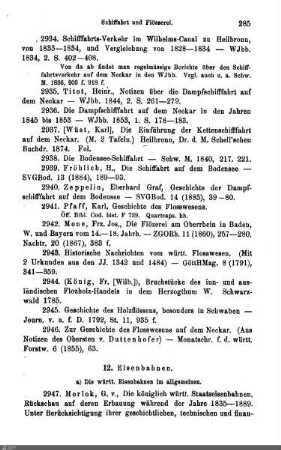 12. Eisenbahnen