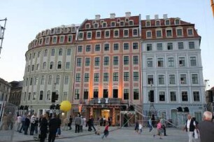 Dreden-Altstadt, Neumarkt 1-3. QF Hotel mit Weigelschem Haus sowie Wohn- und Geschäftshaus