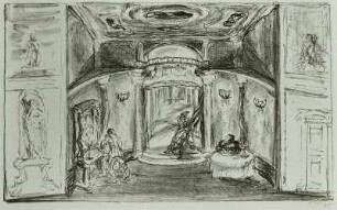 Blatt zu W. A. Mozart "Don Giovanni"