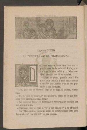 Capítulo CCVIII - La tristeza de la "Marquesita"